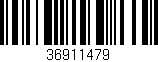 Código de barras (EAN, GTIN, SKU, ISBN): '36911479'