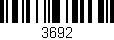 Código de barras (EAN, GTIN, SKU, ISBN): '3692'