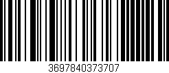 Código de barras (EAN, GTIN, SKU, ISBN): '3697840373707'