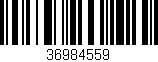 Código de barras (EAN, GTIN, SKU, ISBN): '36984559'