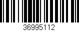 Código de barras (EAN, GTIN, SKU, ISBN): '36995112'