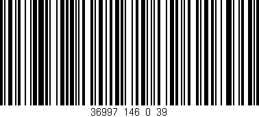 Código de barras (EAN, GTIN, SKU, ISBN): '36997_146_0_39'