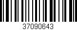 Código de barras (EAN, GTIN, SKU, ISBN): '37090643'