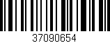 Código de barras (EAN, GTIN, SKU, ISBN): '37090654'