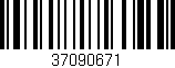 Código de barras (EAN, GTIN, SKU, ISBN): '37090671'