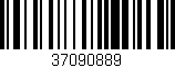 Código de barras (EAN, GTIN, SKU, ISBN): '37090889'