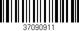 Código de barras (EAN, GTIN, SKU, ISBN): '37090911'