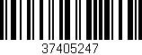 Código de barras (EAN, GTIN, SKU, ISBN): '37405247'