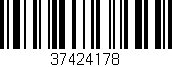 Código de barras (EAN, GTIN, SKU, ISBN): '37424178'