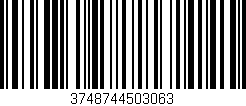 Código de barras (EAN, GTIN, SKU, ISBN): '3748744503063'