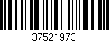 Código de barras (EAN, GTIN, SKU, ISBN): '37521973'