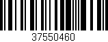 Código de barras (EAN, GTIN, SKU, ISBN): '37550460'