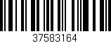 Código de barras (EAN, GTIN, SKU, ISBN): '37583164'