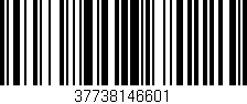 Código de barras (EAN, GTIN, SKU, ISBN): '37738146601'