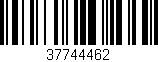 Código de barras (EAN, GTIN, SKU, ISBN): '37744462'