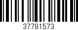 Código de barras (EAN, GTIN, SKU, ISBN): '37781573'