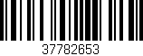 Código de barras (EAN, GTIN, SKU, ISBN): '37782653'