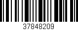 Código de barras (EAN, GTIN, SKU, ISBN): '37848209'