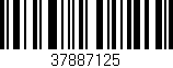 Código de barras (EAN, GTIN, SKU, ISBN): '37887125'