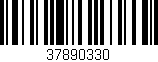 Código de barras (EAN, GTIN, SKU, ISBN): '37890330'