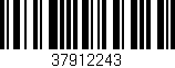 Código de barras (EAN, GTIN, SKU, ISBN): '37912243'