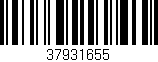 Código de barras (EAN, GTIN, SKU, ISBN): '37931655'