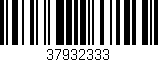 Código de barras (EAN, GTIN, SKU, ISBN): '37932333'