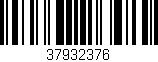 Código de barras (EAN, GTIN, SKU, ISBN): '37932376'