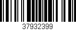 Código de barras (EAN, GTIN, SKU, ISBN): '37932399'