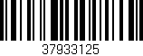 Código de barras (EAN, GTIN, SKU, ISBN): '37933125'