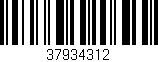 Código de barras (EAN, GTIN, SKU, ISBN): '37934312'