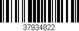 Código de barras (EAN, GTIN, SKU, ISBN): '37934822'