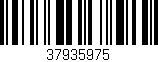 Código de barras (EAN, GTIN, SKU, ISBN): '37935975'