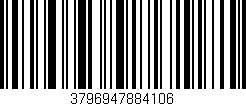 Código de barras (EAN, GTIN, SKU, ISBN): '3796947884106'