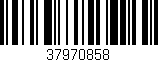 Código de barras (EAN, GTIN, SKU, ISBN): '37970858'