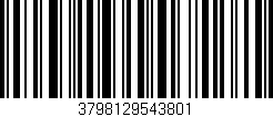 Código de barras (EAN, GTIN, SKU, ISBN): '3798129543801'