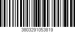 Código de barras (EAN, GTIN, SKU, ISBN): '3803291053819'