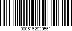 Código de barras (EAN, GTIN, SKU, ISBN): '3805152929561'