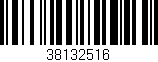 Código de barras (EAN, GTIN, SKU, ISBN): '38132516'