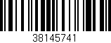 Código de barras (EAN, GTIN, SKU, ISBN): '38145741'