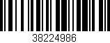Código de barras (EAN, GTIN, SKU, ISBN): '38224986'