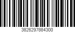 Código de barras (EAN, GTIN, SKU, ISBN): '3826297884300'