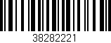 Código de barras (EAN, GTIN, SKU, ISBN): '38282221'