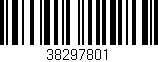 Código de barras (EAN, GTIN, SKU, ISBN): '38297801'