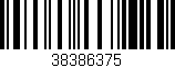 Código de barras (EAN, GTIN, SKU, ISBN): '38386375'