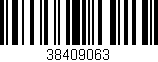 Código de barras (EAN, GTIN, SKU, ISBN): '38409063'