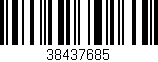 Código de barras (EAN, GTIN, SKU, ISBN): '38437685'