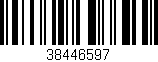 Código de barras (EAN, GTIN, SKU, ISBN): '38446597'