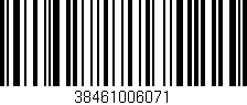 Código de barras (EAN, GTIN, SKU, ISBN): '38461006071'