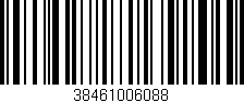 Código de barras (EAN, GTIN, SKU, ISBN): '38461006088'